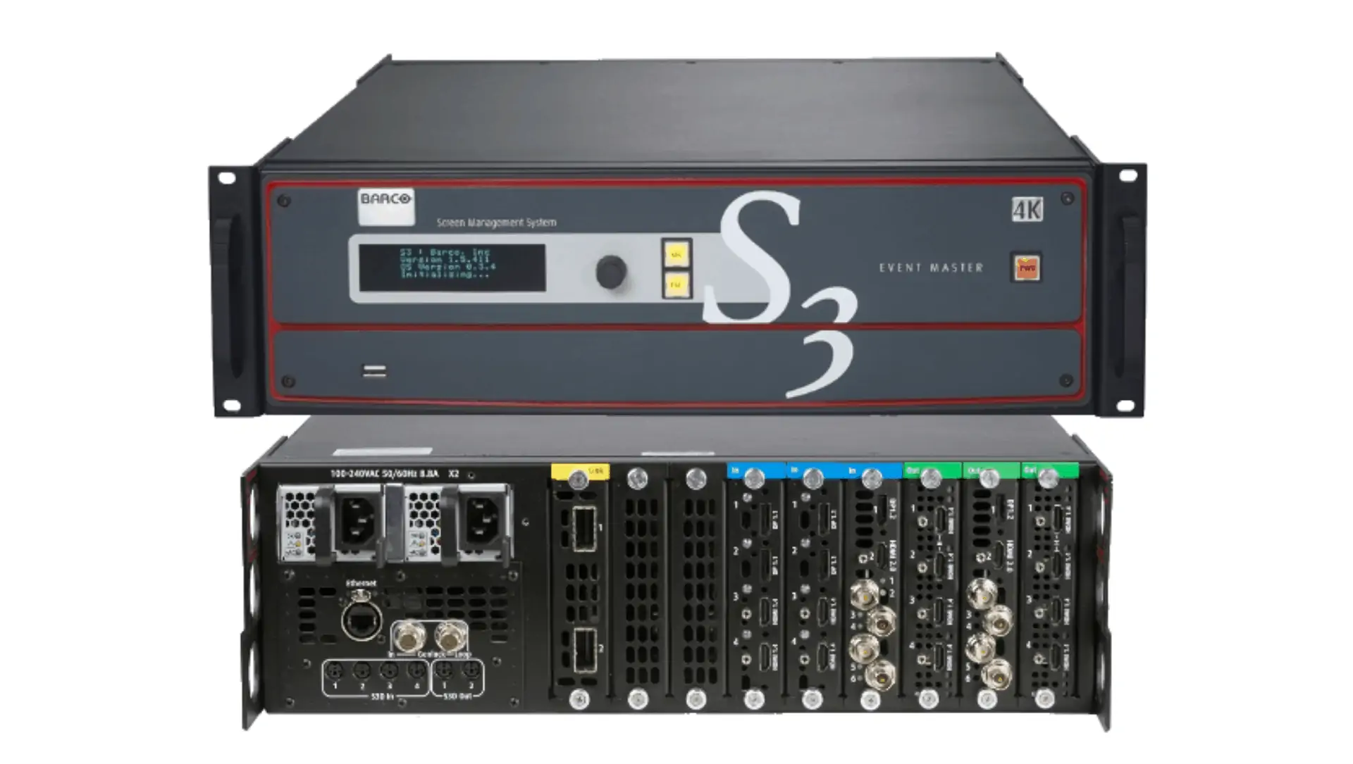 LED Screen Processing Barco S3 Hire for Event Production Bigabox Productions|Bigabox Productions Video & Presentation System equipment hire: Barco  S3 Tricombo|