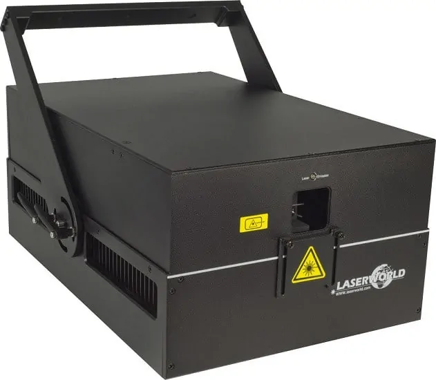 Bigabox Productions Special FX & Lasers equipment hire: Laserworld PL-10.000RGB (10W)|||||