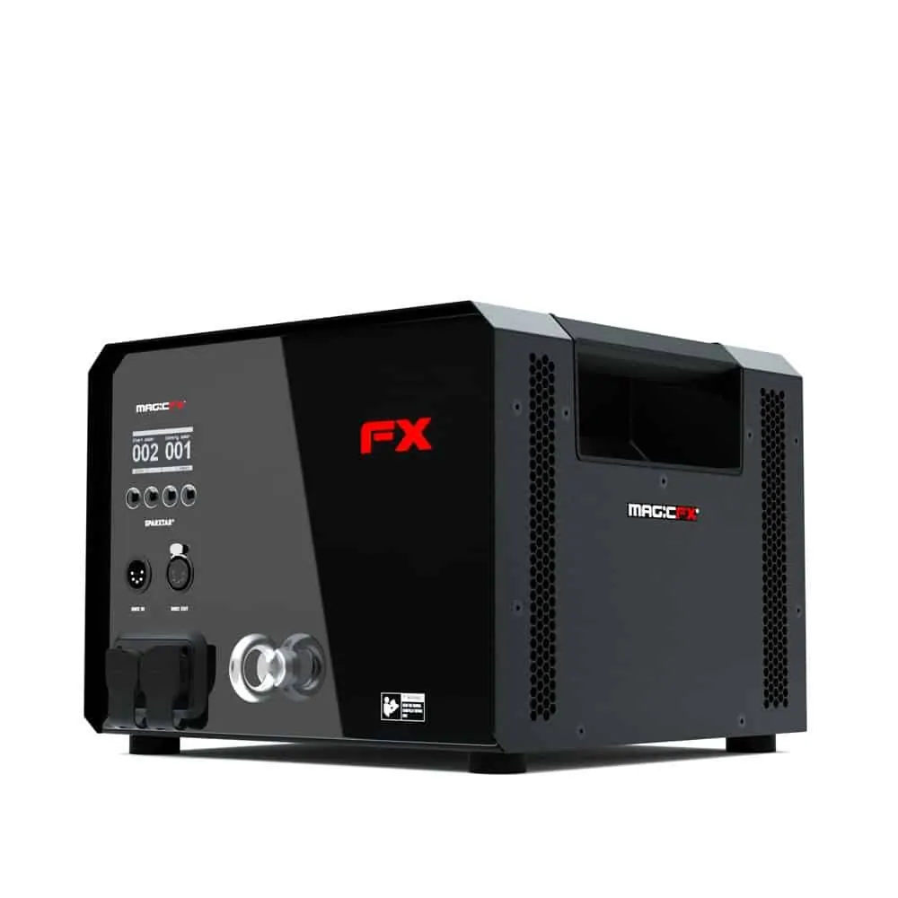 Bigabox Productions Special FX & Haze/Sparks/Fire equipment hire: Magic FX  Spraxtar|||||||