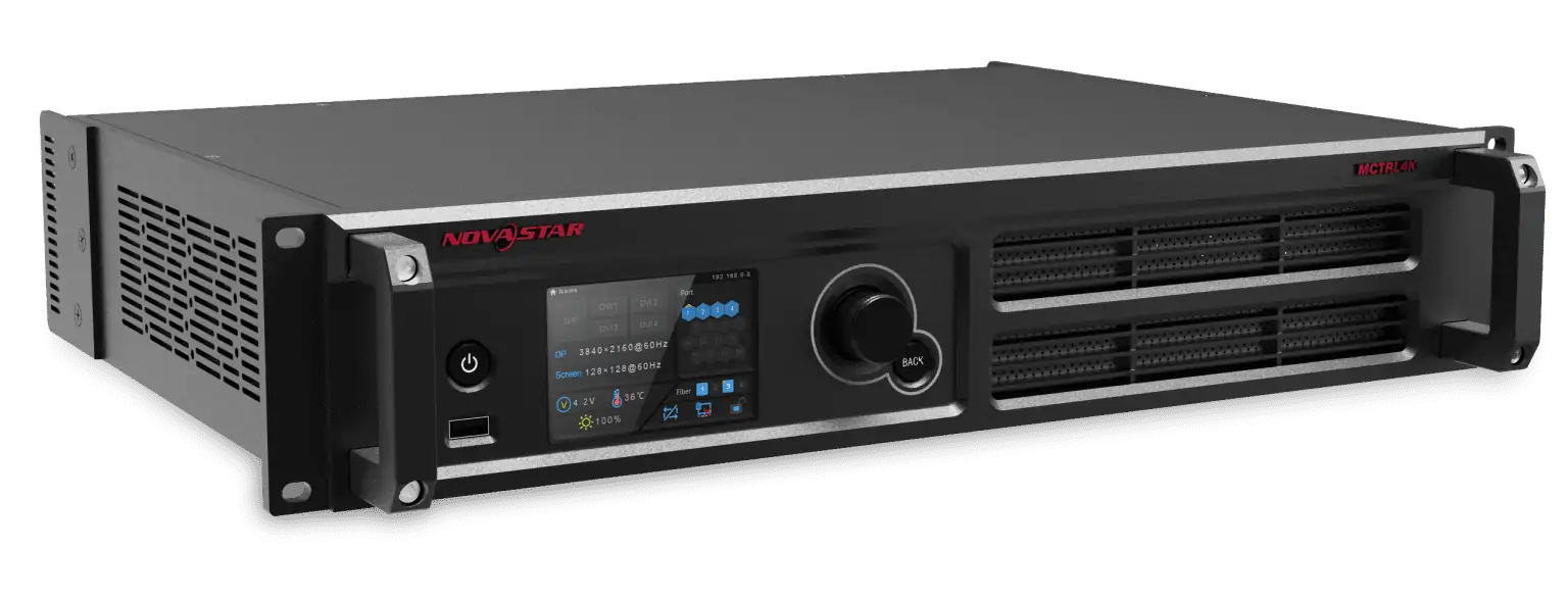 Product image of the Novastar MCTRL 4K supplied by Bigabox Productions LED Video Processing & Scaling equipment hire|||Bigabox Productions Video & Processing equipment hire: Novastar MCTRL4k